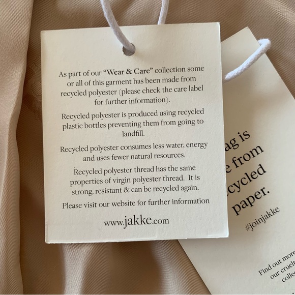 JAKKE Katrina Free People Faux Fur Coat Biscuit Size 10 Mob Wife Aesthetic Belt - Picture 11 of 14